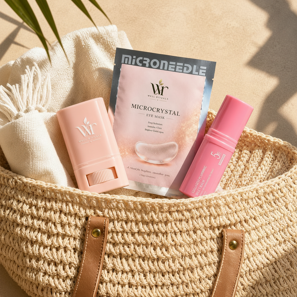 The Complete Ritual Bundle — all 3 Well Rituals products, 1:1 square lifestyle shot